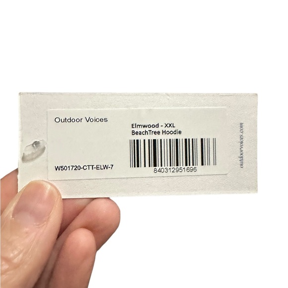 Outdoor voices Elmwood Beach tree hoodie size XXL NWT - Picture 7 of 9